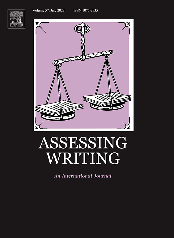 Go to journal home page - Assessing Writing
